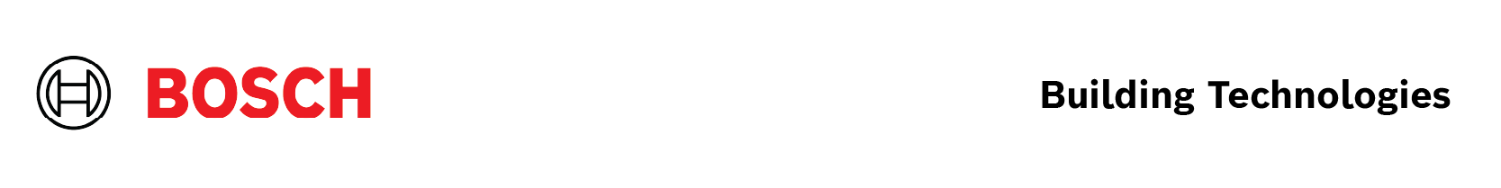Bosch Building Technologies